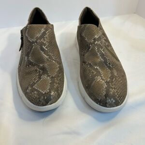 Vaneli Quiana Snake Print Slip-On Sneakers. Size 8.5
